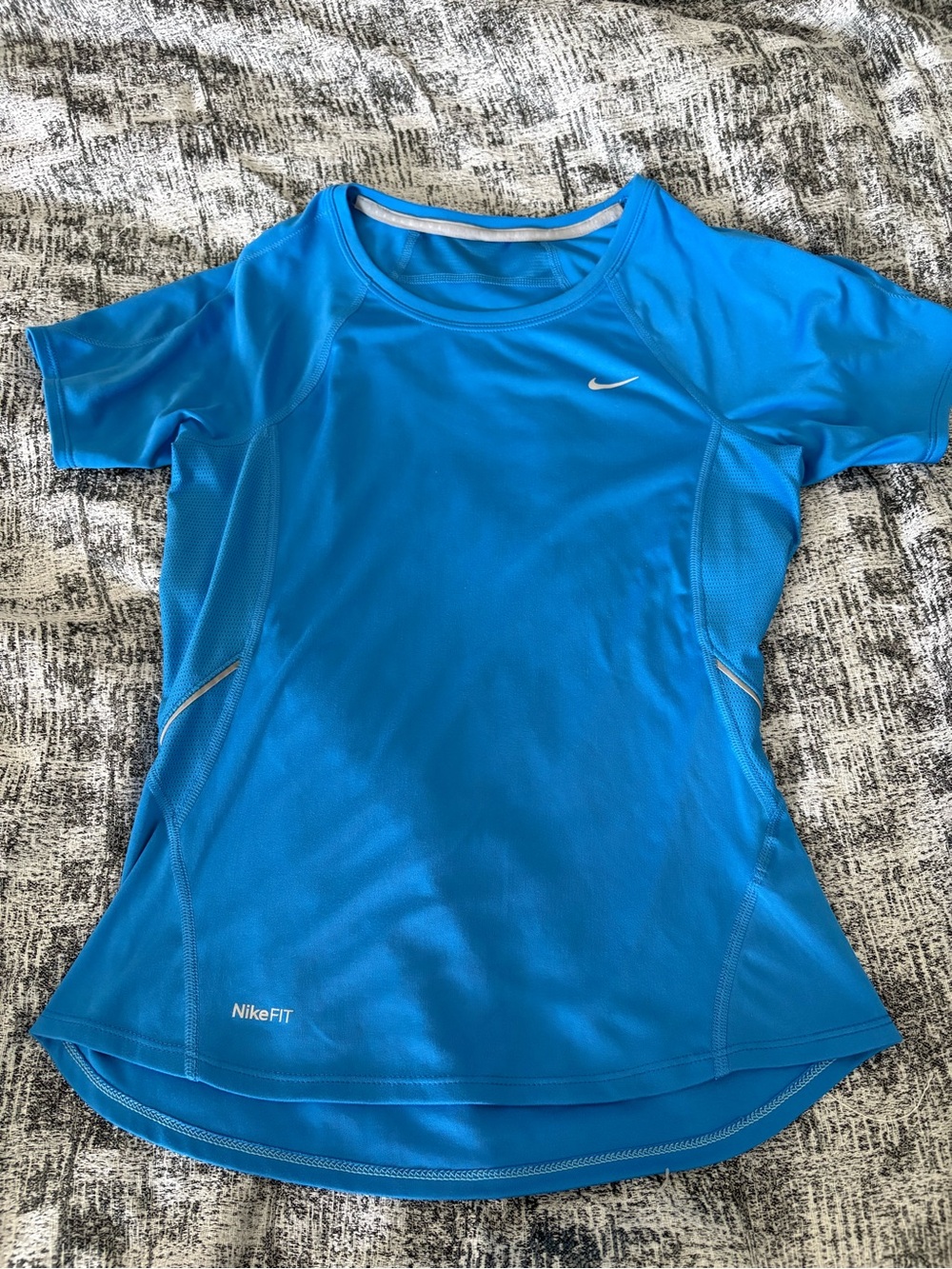 Nike Fit Dry Blue Womens Shirt Size XS